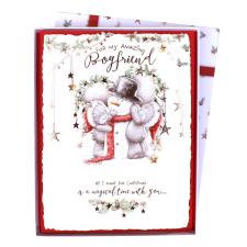 Boyfriend Me to You Bear Luxury Boxed Christmas Card Image Preview